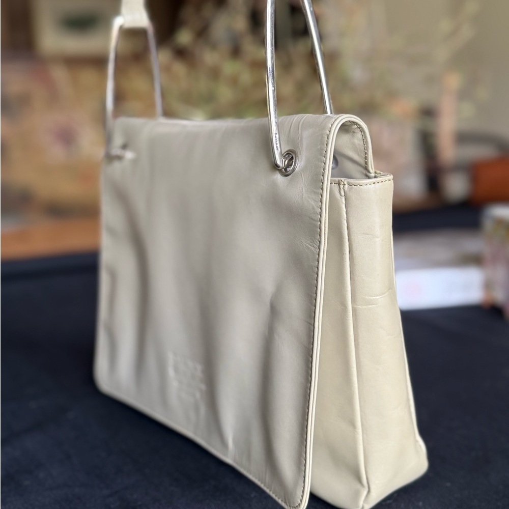DKNYC Sophisticated Cream Crossbody Bag